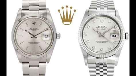 rolex datejust similar|oyster perpetual date vs datejust.